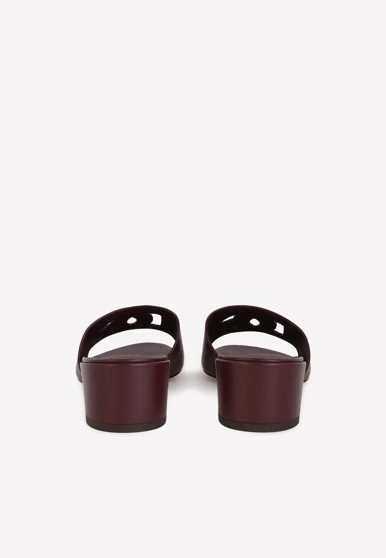 Millennials 40 DG Mules in Calf Leather