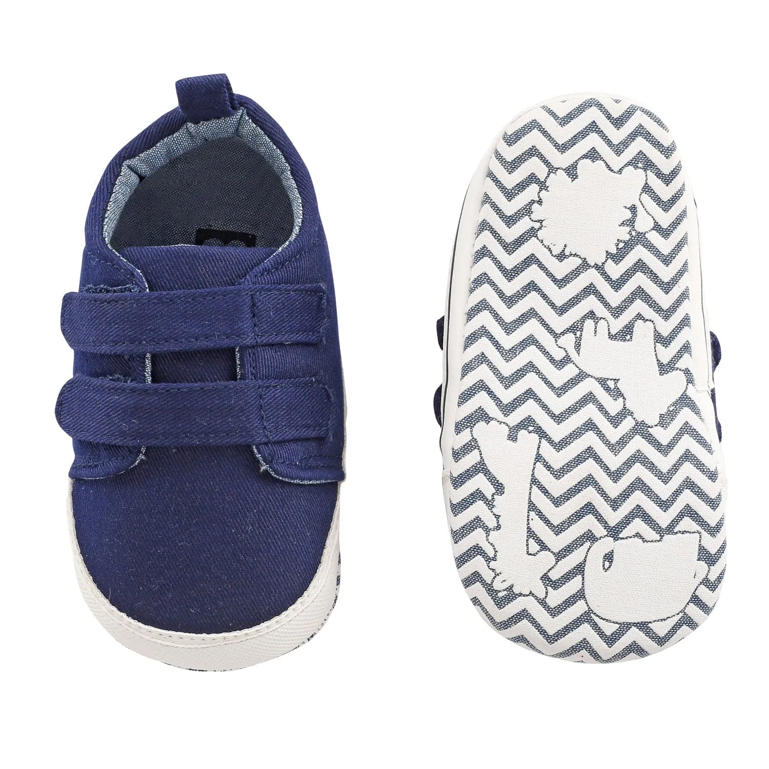 Navy Blue Casual Booties