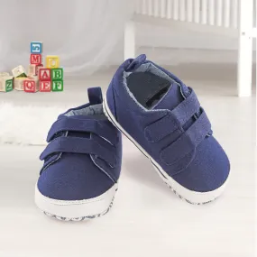 Navy Blue Casual Booties