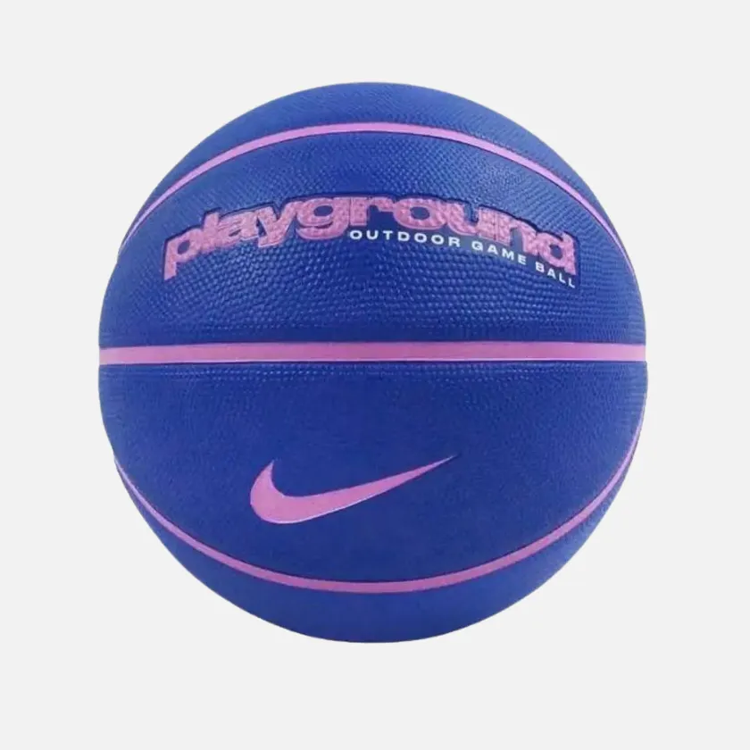 Nike Everyday Playground 8P Deflated Graphic Basketball -Black/Lime Blast/Game Royal/Rush Fuchia/Amber/Black