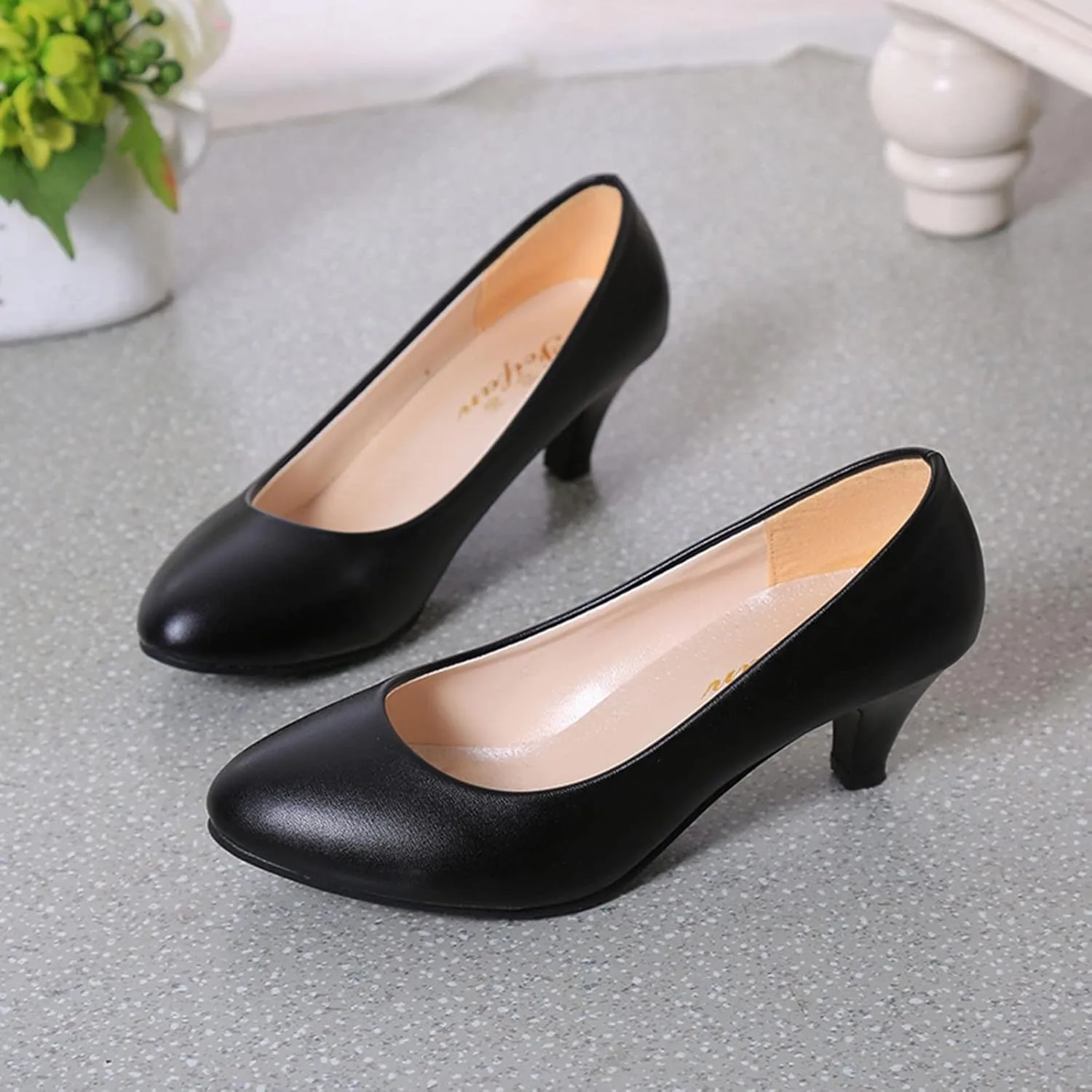 Non Slip Work Shoes Women Loafers for Women Comfortable Dressy Slip onCasual Round Head Christmas Shoes for Women Athletic Tennis Shoes Womens