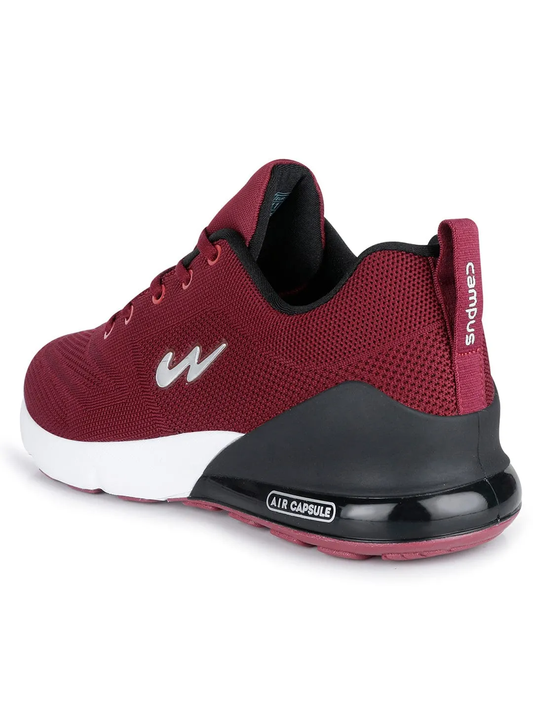 NORTH PLUS Burgundy Men's Running Shoes
