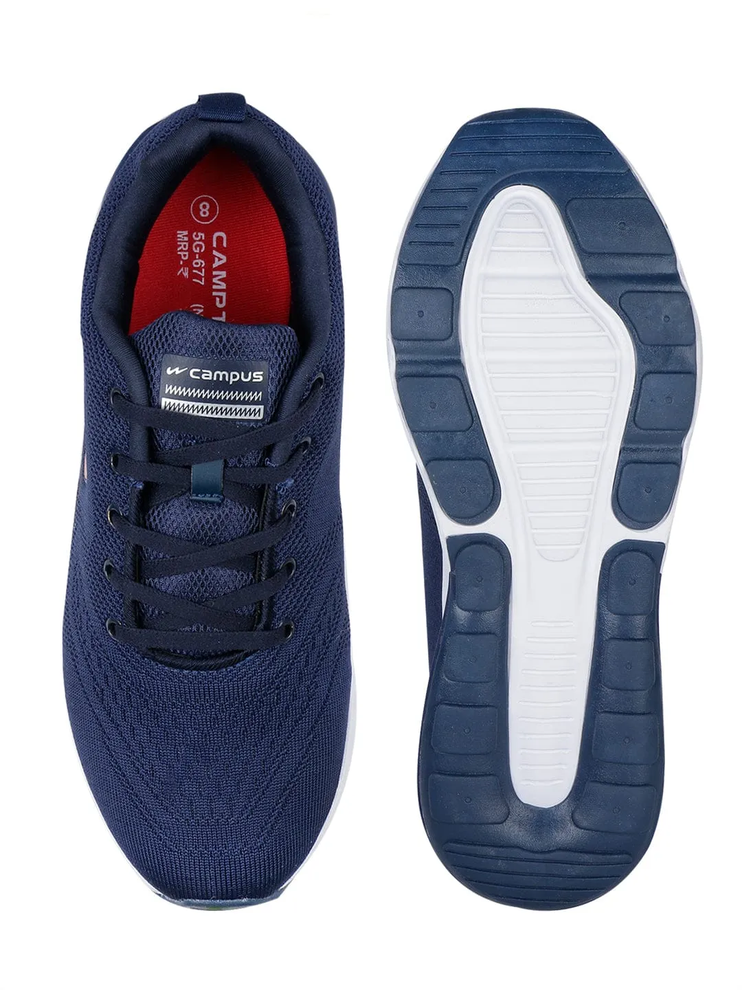 NORTH PLUS Navy Men's Running Shoes