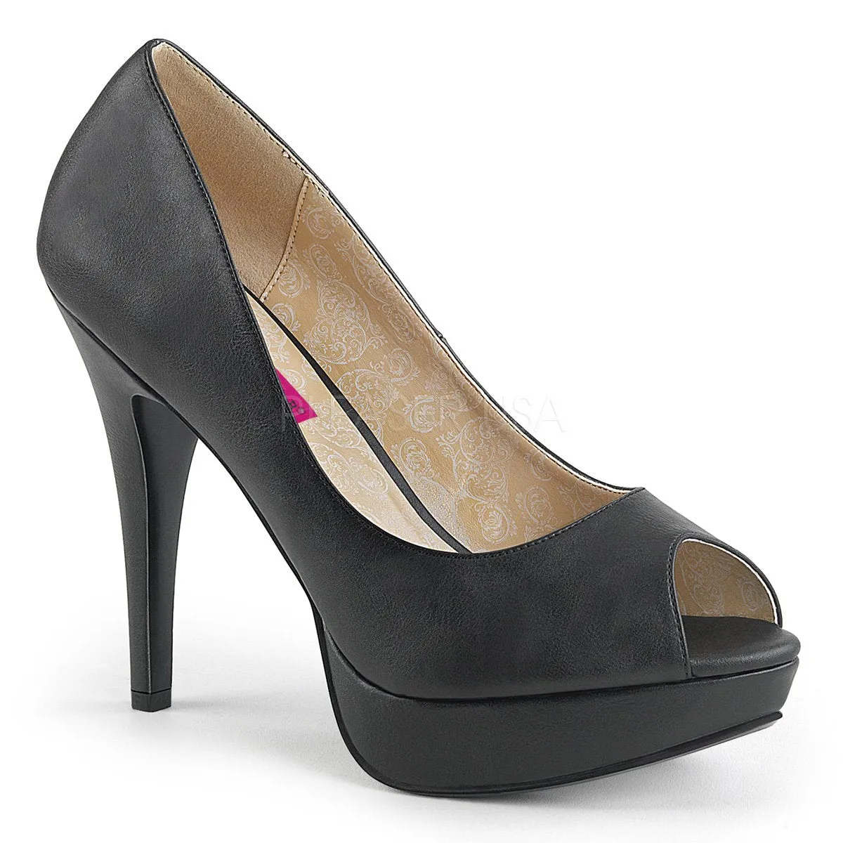 Peep Toe Pump 5-inch High Heel Shoes CHLOE-01