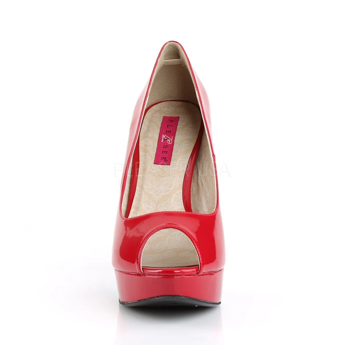 Peep Toe Pump 5-inch High Heel Shoes CHLOE-01