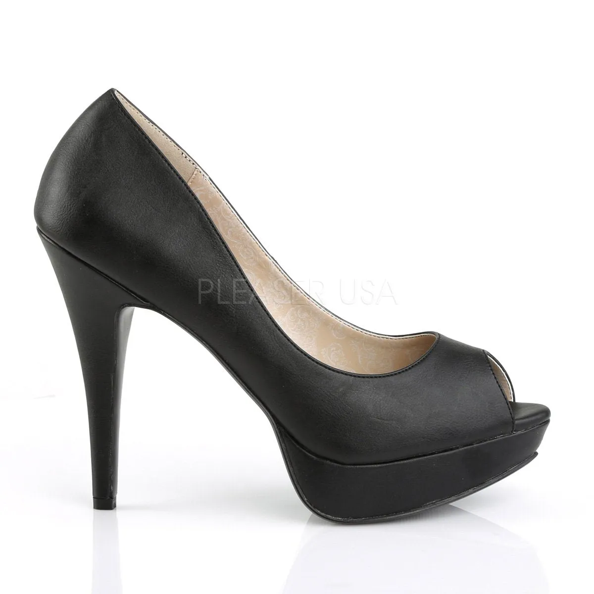 Peep Toe Pump 5-inch High Heel Shoes CHLOE-01