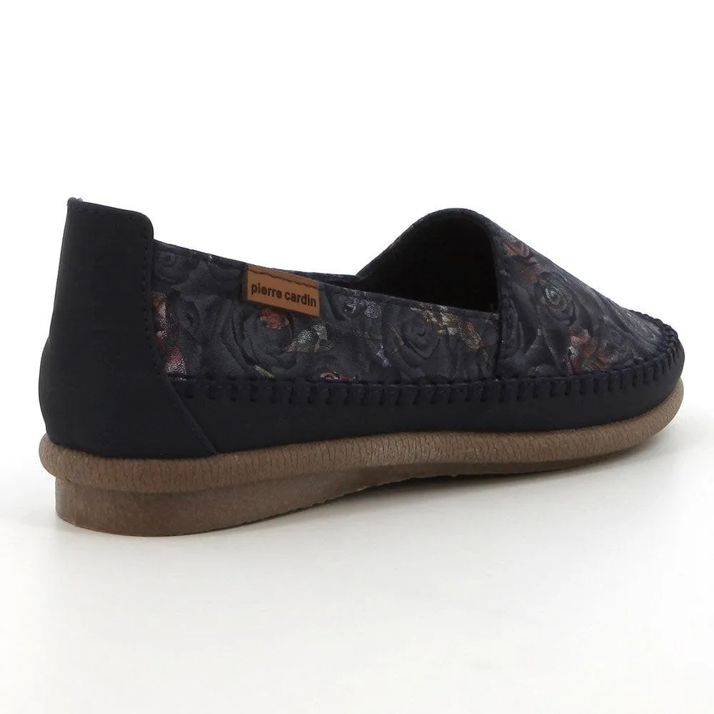 Pierre Cardin Riviera 15 Loafer - Navy Floral
