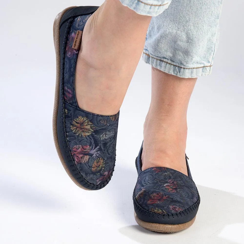 Pierre Cardin Riviera 15 Loafer - Navy Floral
