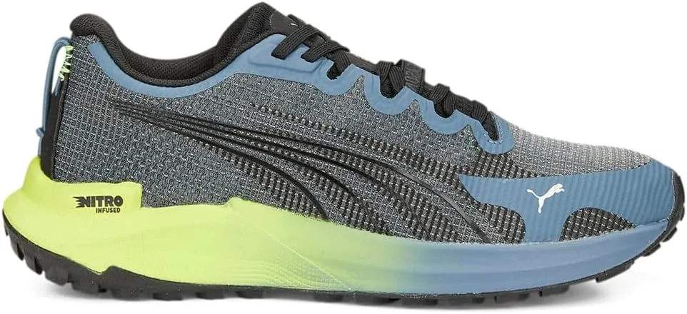 PUMA Womens Fast-Trac Nitro Trail Trail Running Sneakers Shoes - Grey - Size 7 M
