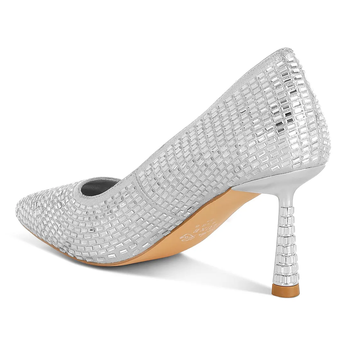 Rhinestones Sparkling Embellished Pumps