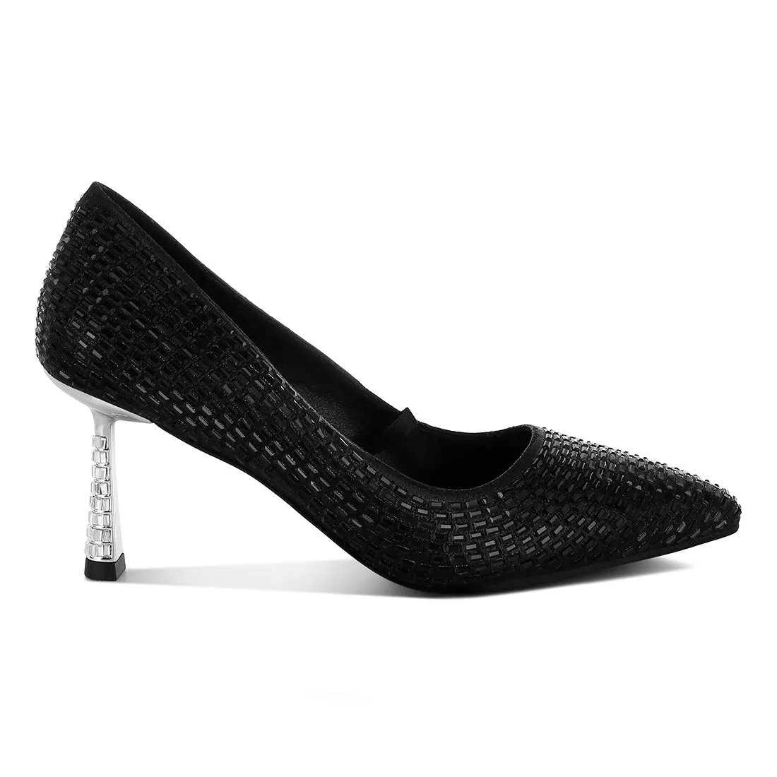Rhinestones Sparkling Embellished Pumps