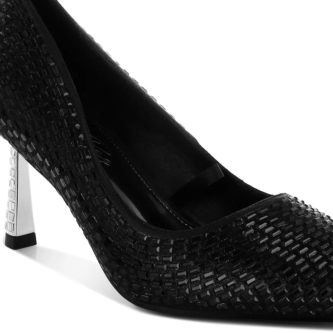 Rhinestones Sparkling Embellished Pumps