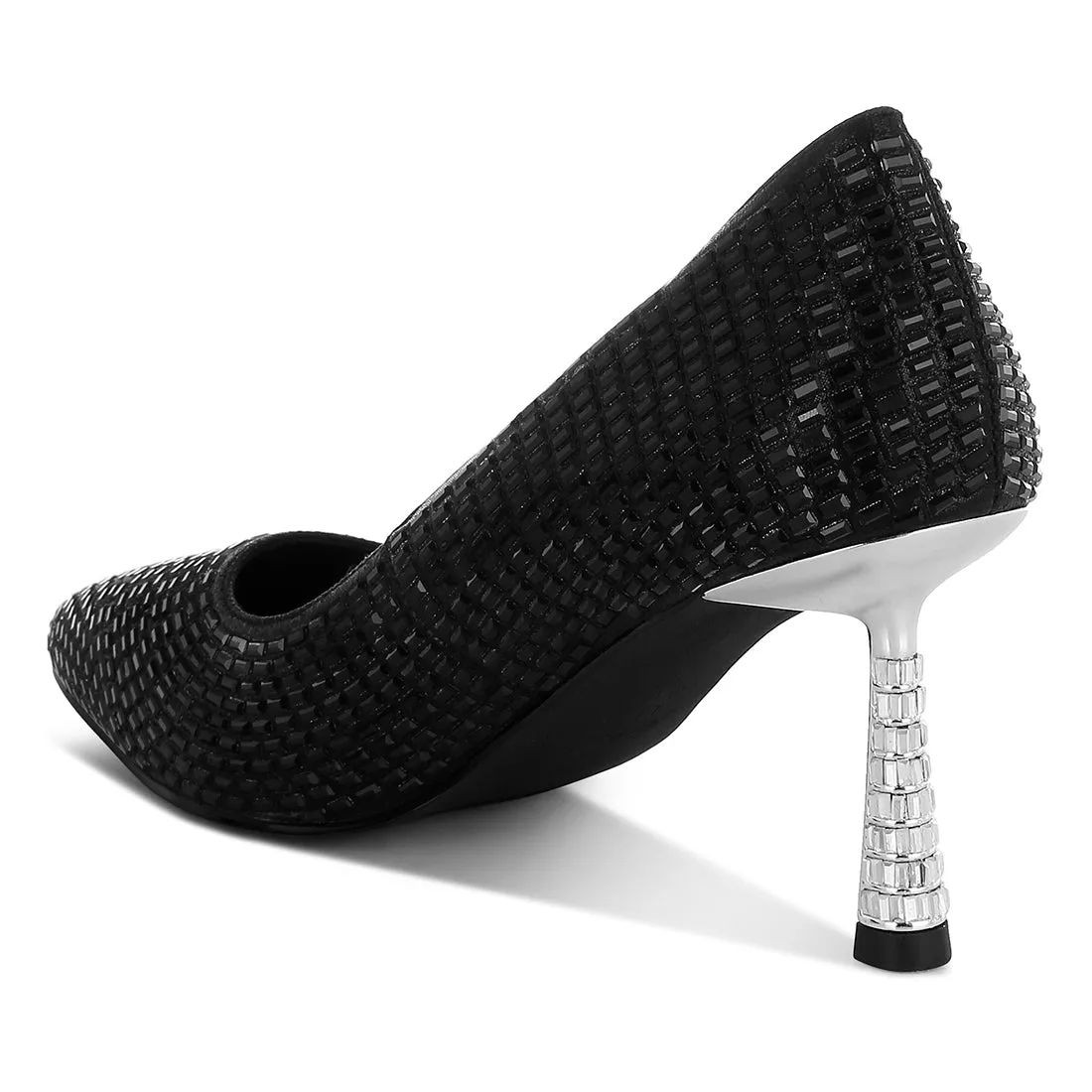 Rhinestones Sparkling Embellished Pumps