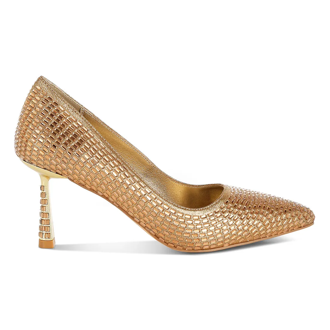 Rhinestones Sparkling Embellished Pumps