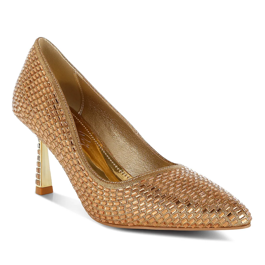 Rhinestones Sparkling Embellished Pumps