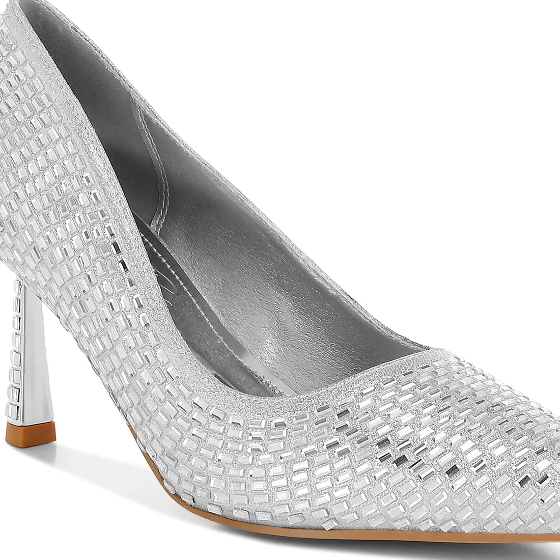 Rhinestones Sparkling Embellished Pumps