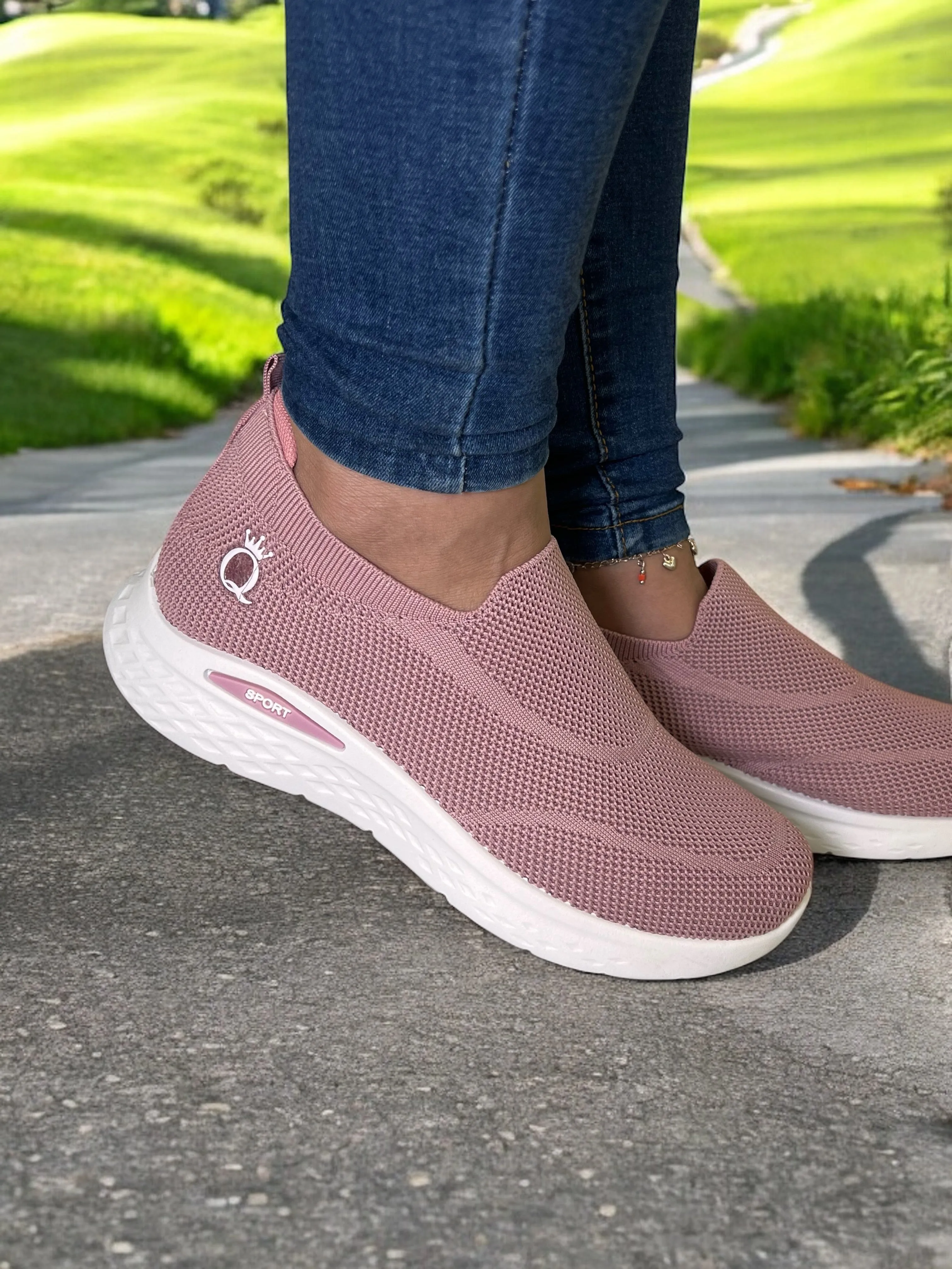 SHIDaQIN Ultra Comfort Slip_On Athletic Sneakers