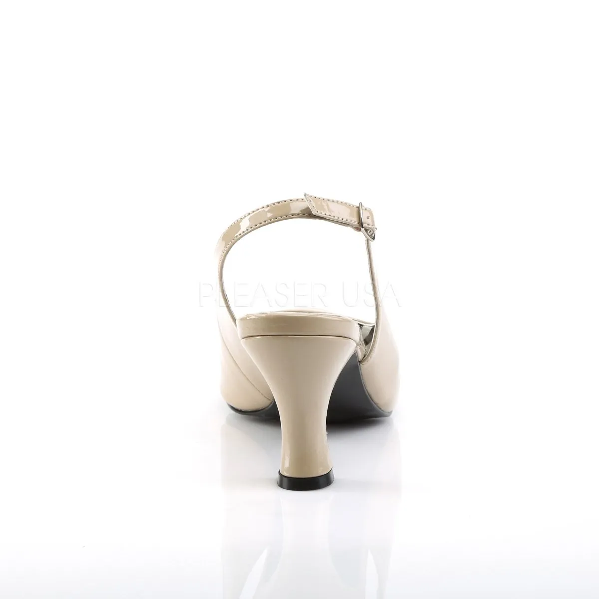 Slingback Peep Toe Pump with 3-inch Heel 4-colors JENNA-02
