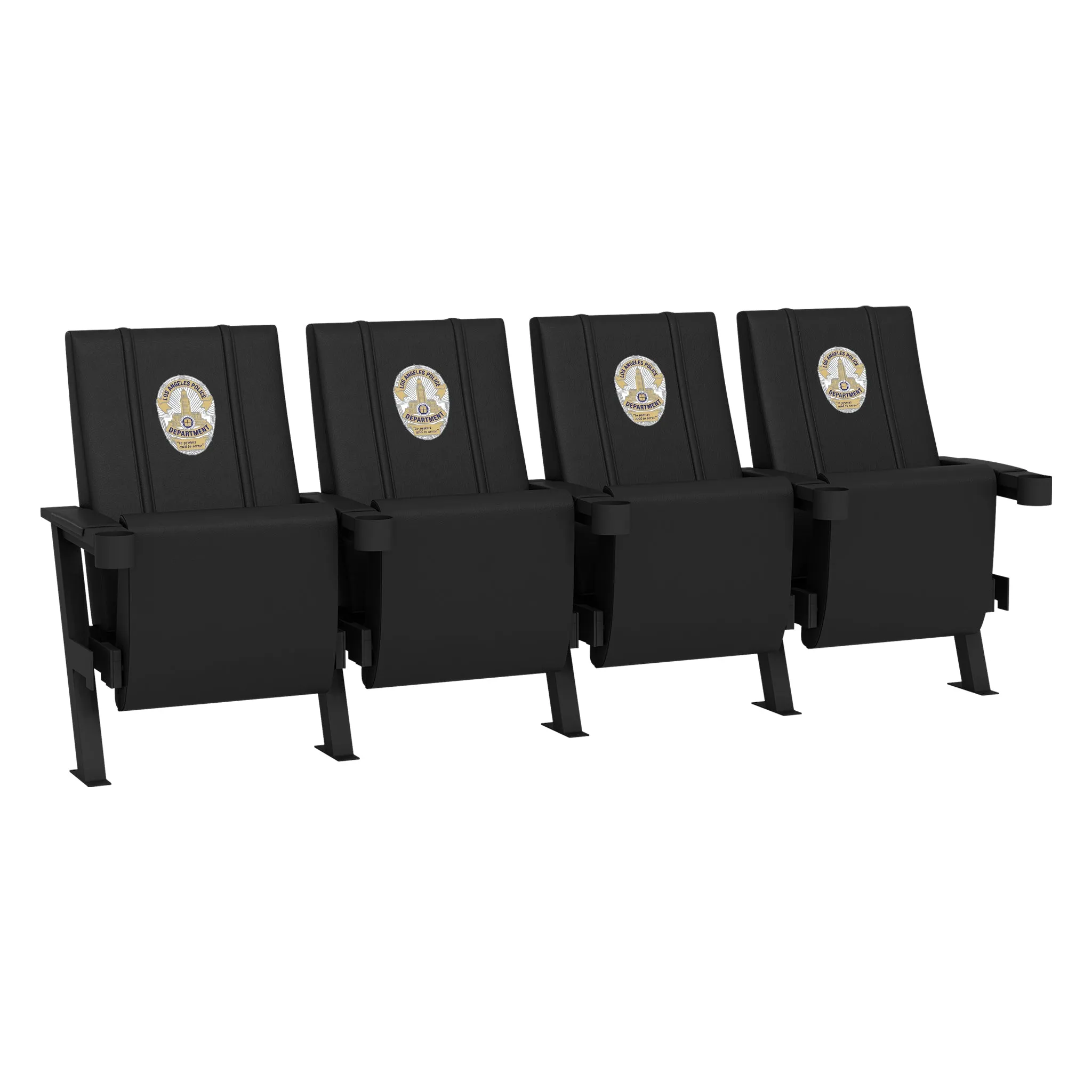 SuiteMax 3.5 VIP Seats with LAPD Badge Logo