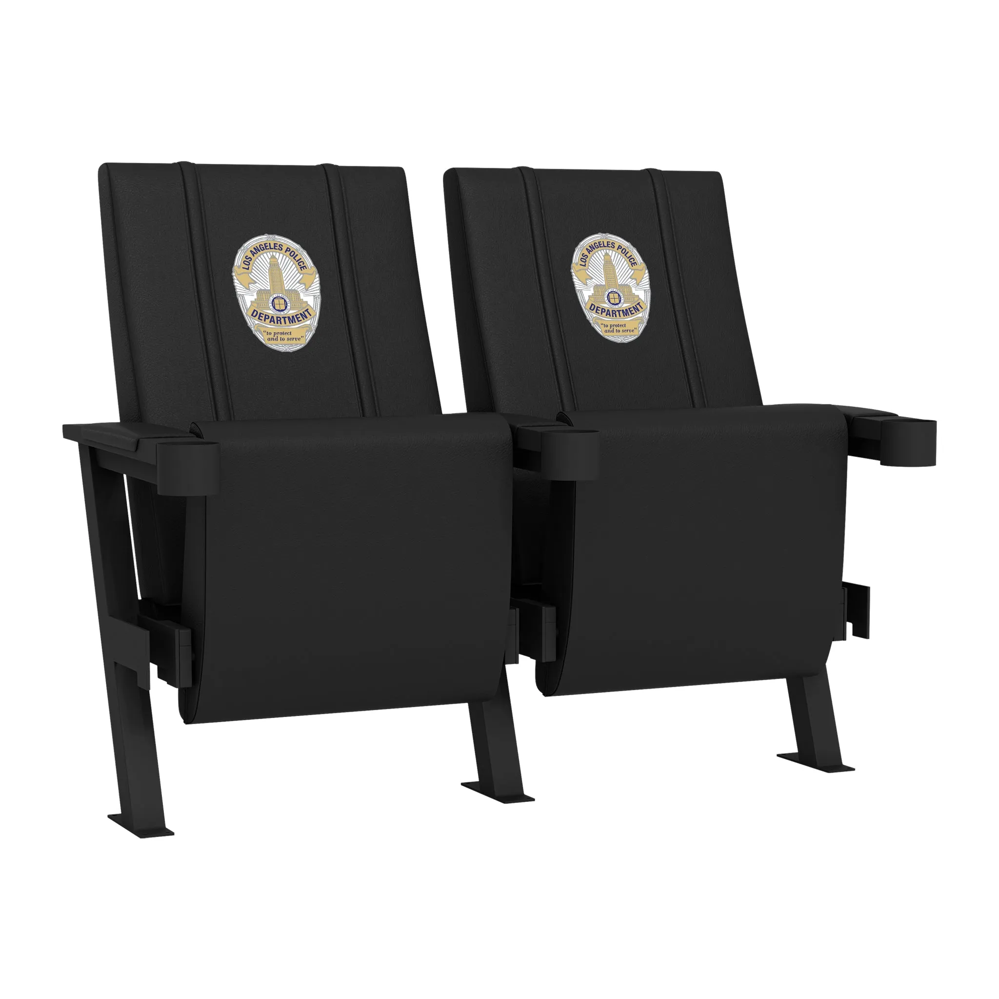 SuiteMax 3.5 VIP Seats with LAPD Badge Logo