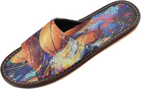 Summer Slipper Basketball Ball Sport Graffiti Indoor House Men Women Quick Drying Slippers