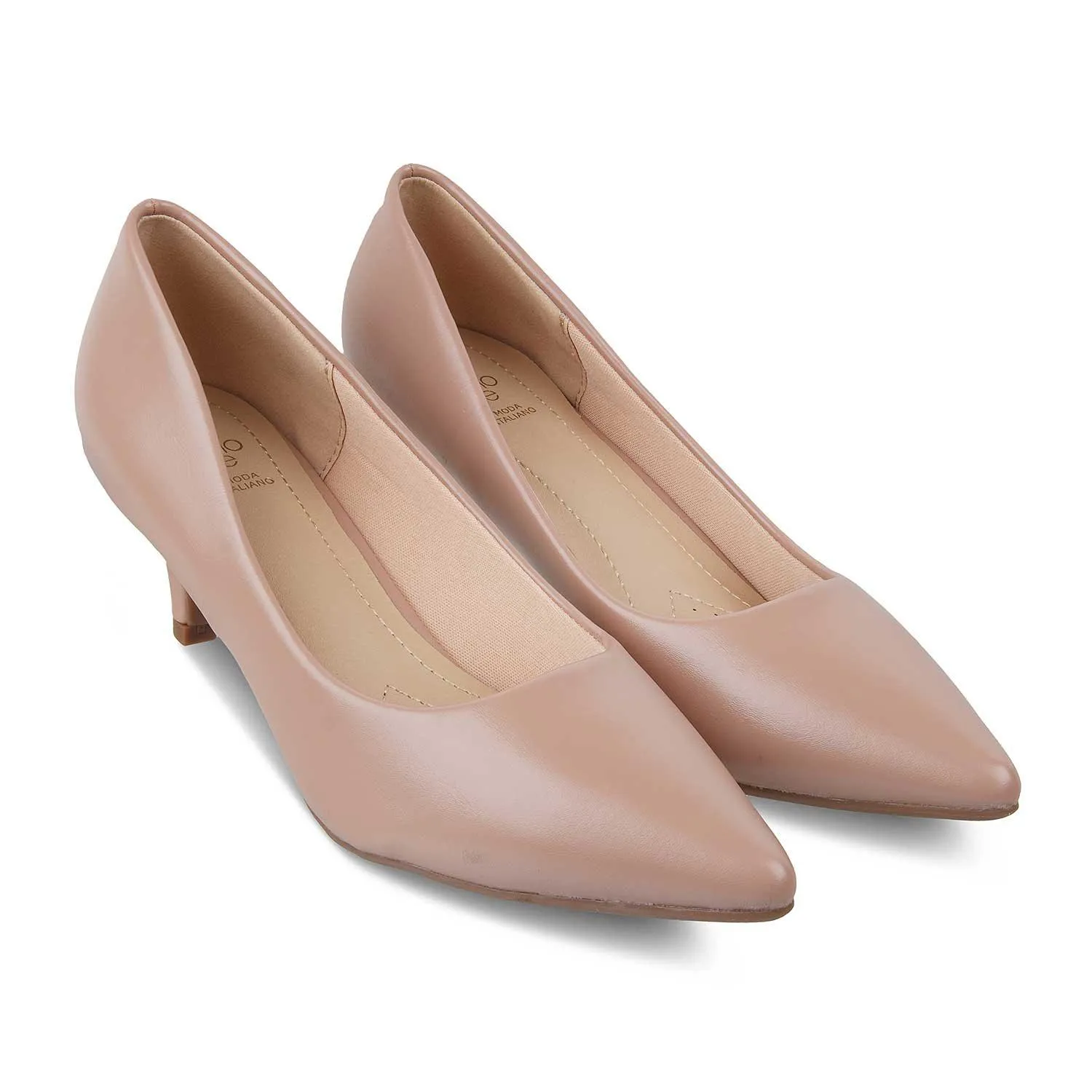 The Creet Pink Women's Dress Pumps Tresmode
