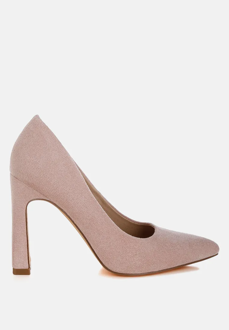 Uboa Slim Block Heel Pumps