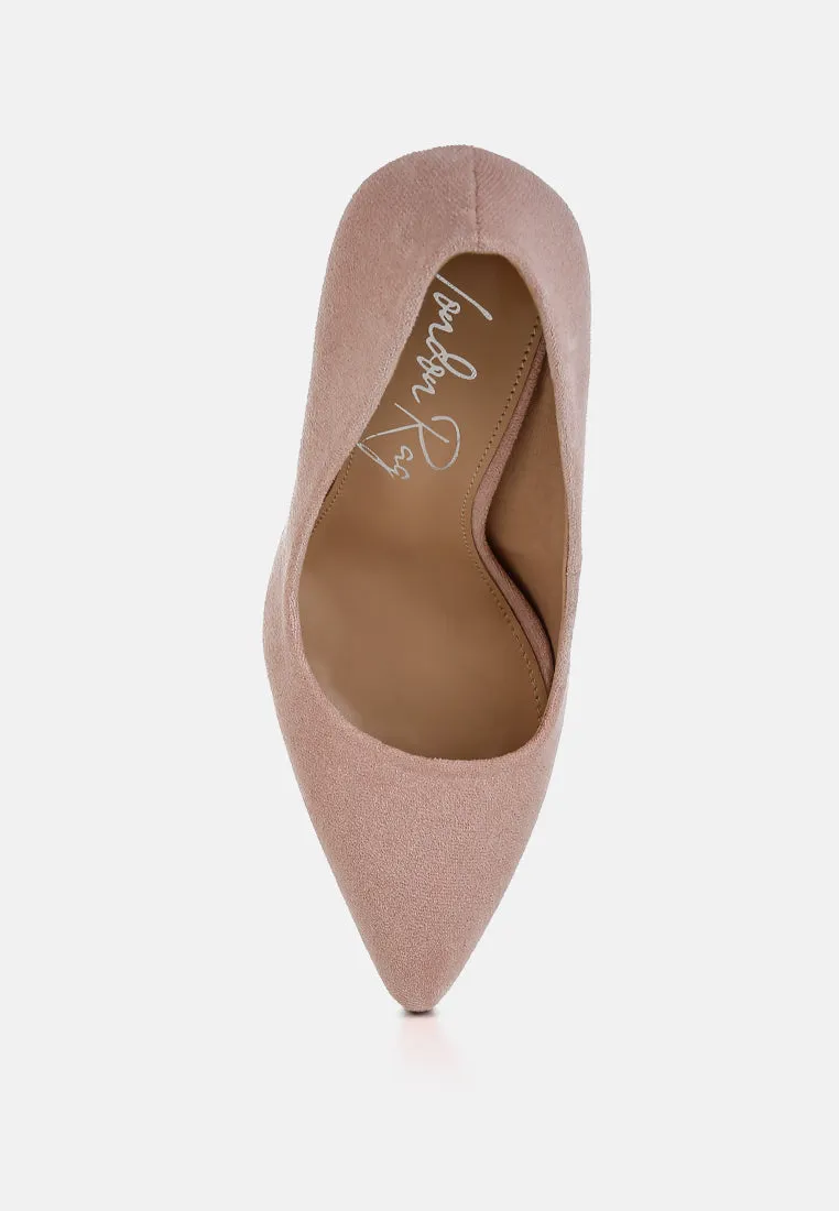 Uboa Slim Block Heel Pumps