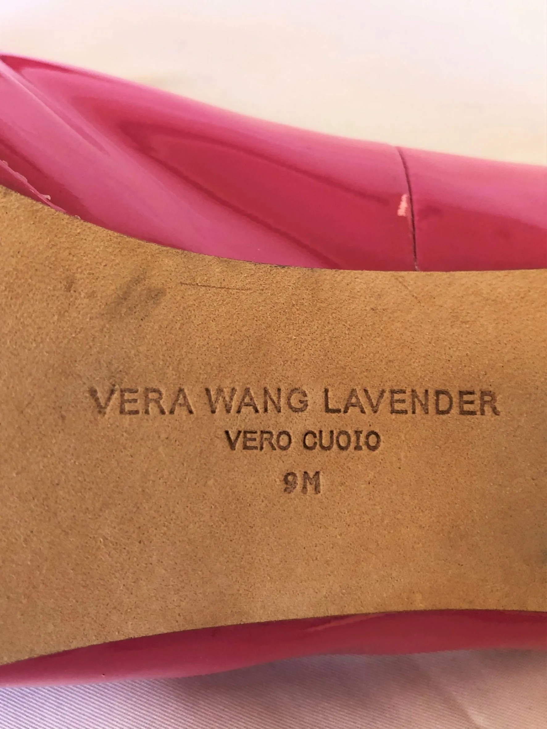 Vera Wang Lavender Size 9 Selima Pink Pumps