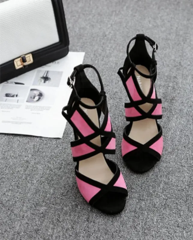 Women's High Heel Ankle Strap Sandals