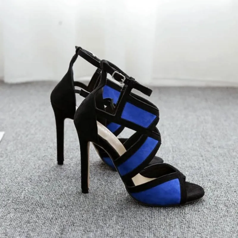 Women's High Heel Ankle Strap Sandals