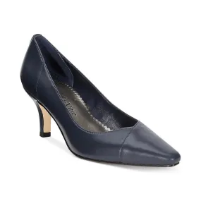 Wow Navy Kidskin Pump